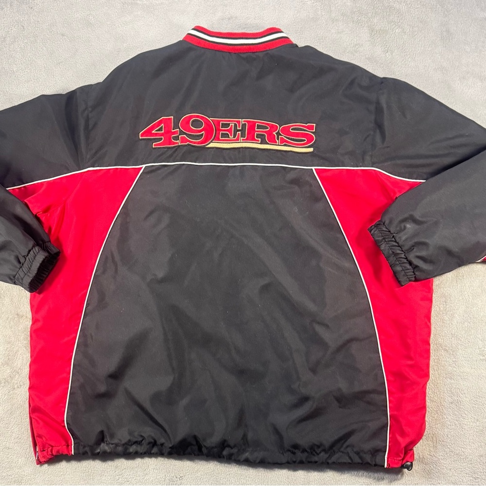 Y2K NFL San Francisco 49ers Pullover Size XXL Spellout - Picture 3 of 4